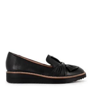 OCLEM - BLACK LEATHER BLACK SOLE