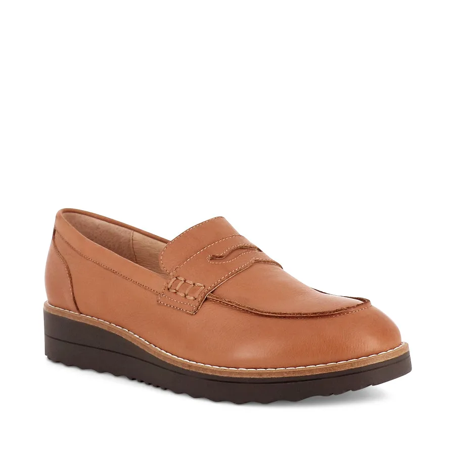 OLEY - DARK TAN LEATHER