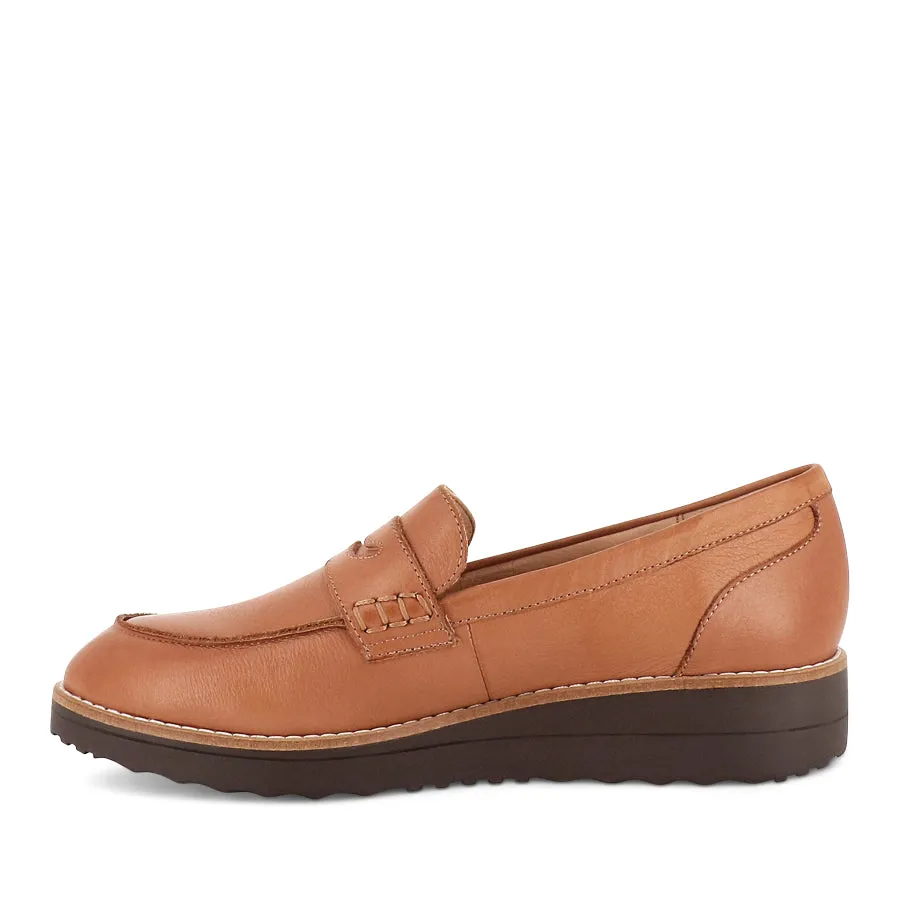 OLEY - DARK TAN LEATHER