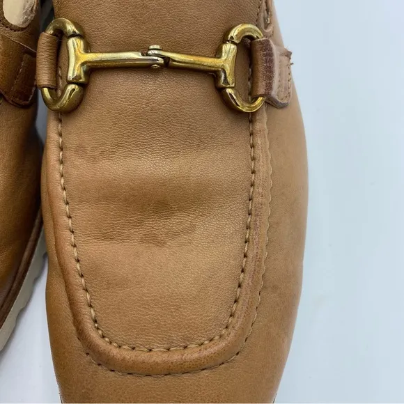 Paul Green Shay Bit Loafer Tan/Light Brown Leather Size US 6.5