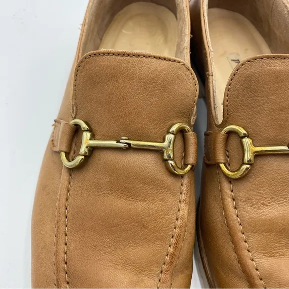 Paul Green Shay Bit Loafer Tan/Light Brown Leather Size US 6.5