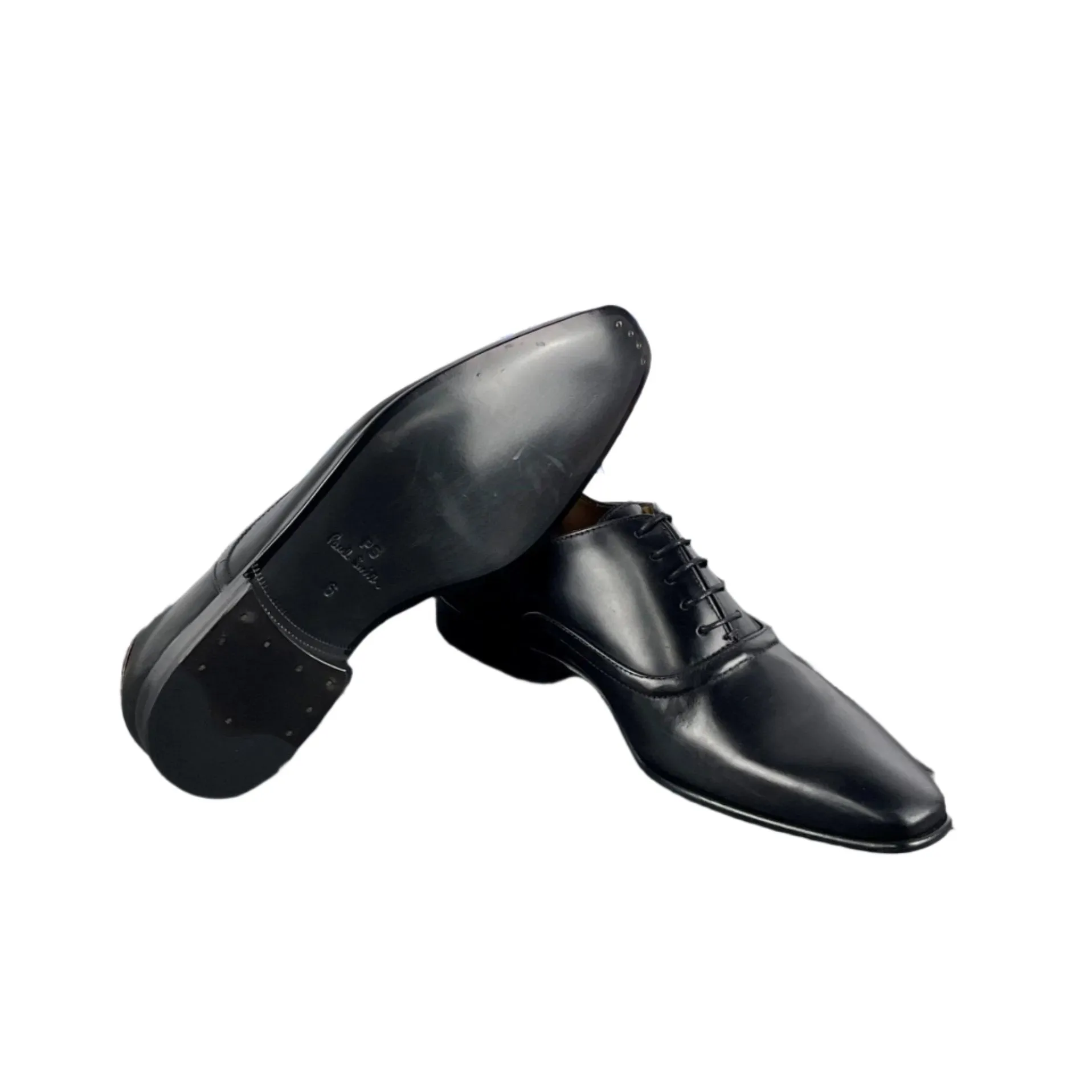 Paul Smith Mens Starling Black Leather Oxfords
