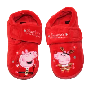 Peppa Pig Christmas Slippers
