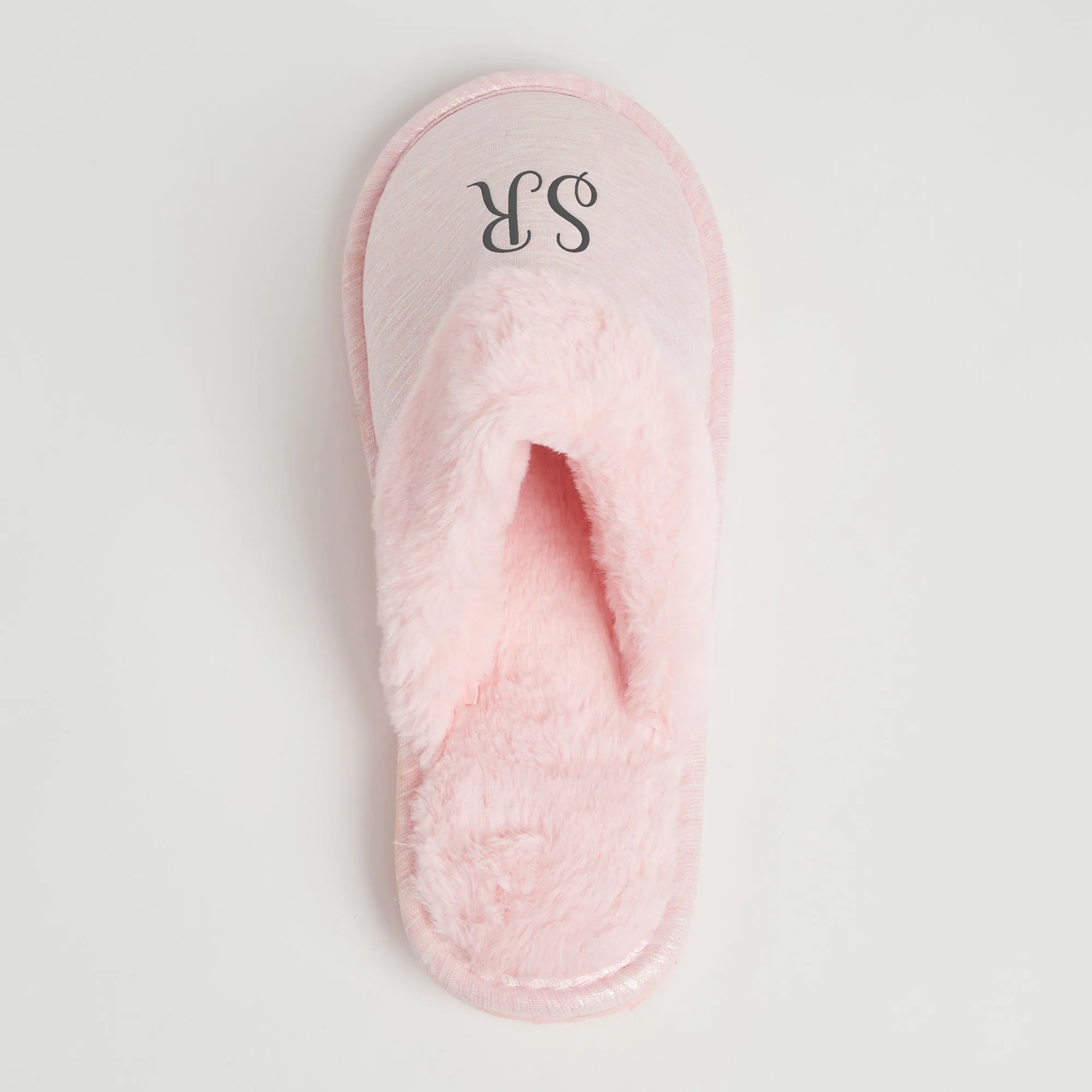 Personalised Pink Slippers