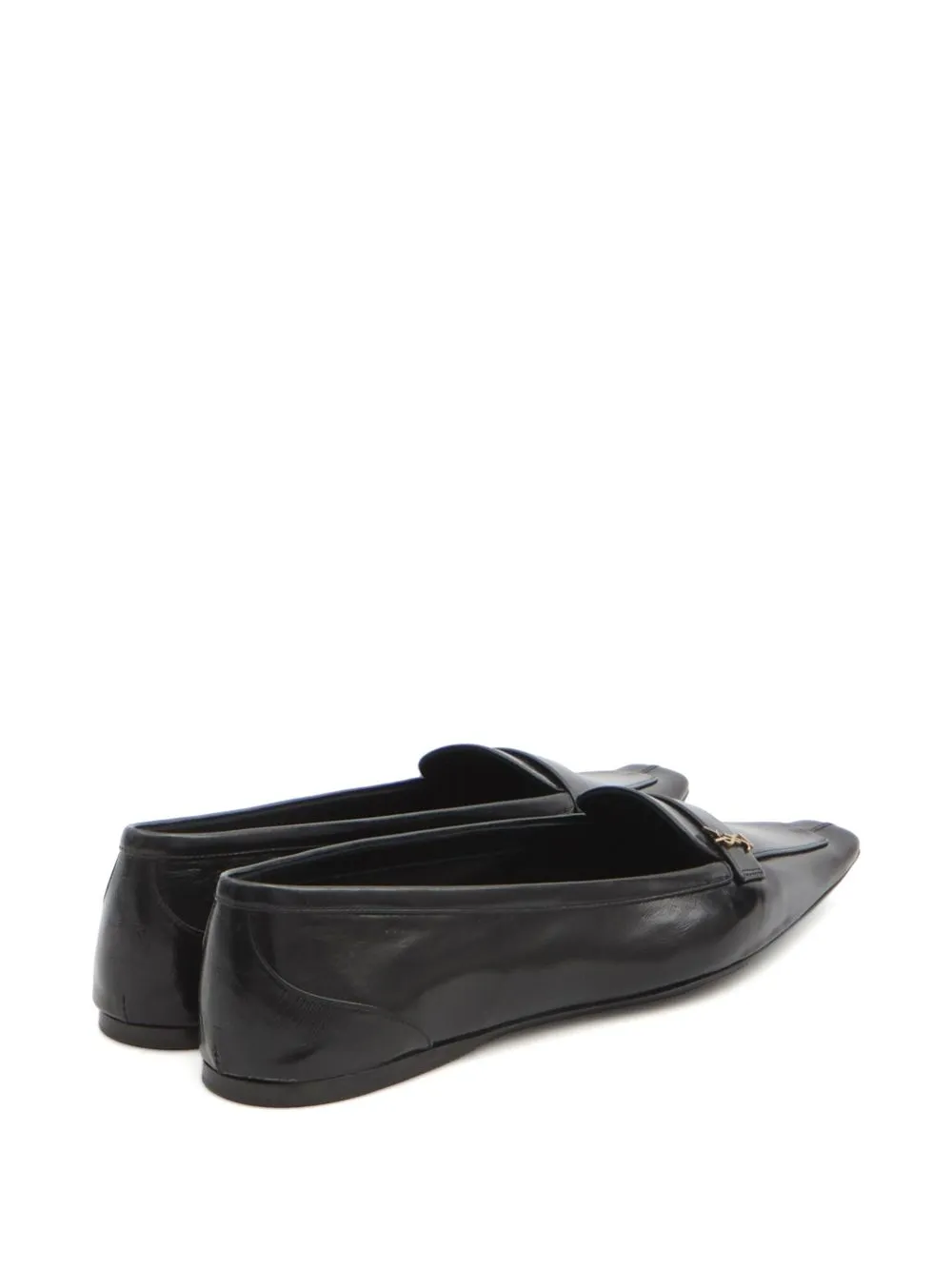 Poppy leather ballets