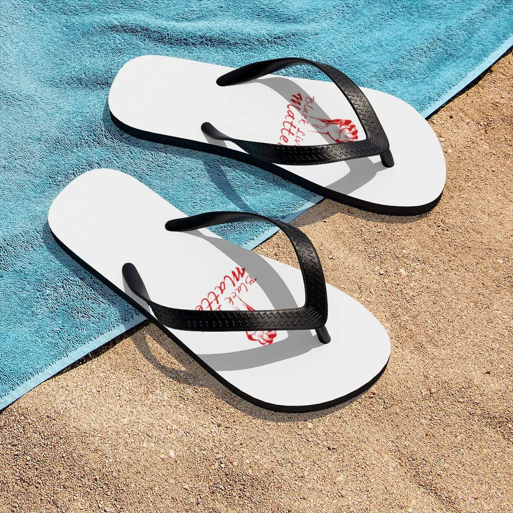 POWER BLM© - Unisex Flip-Flops