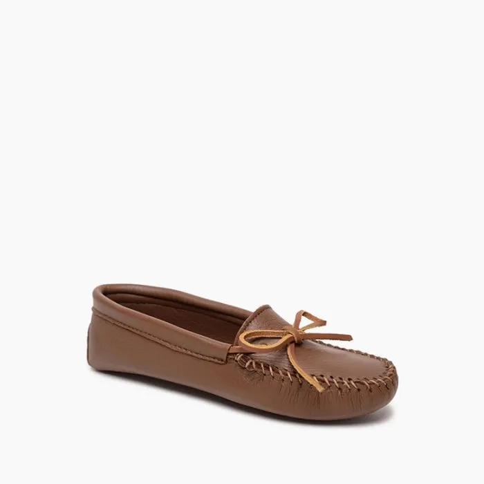 Pre Order Minnetonka DOUBLE DEERSKIN SOFTSOLE for women