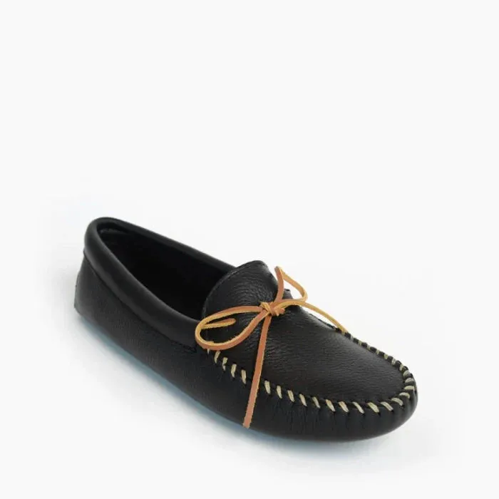Pre-Order Minnetonka Men's DOUBLE DEERSKIN SOFTSOLE