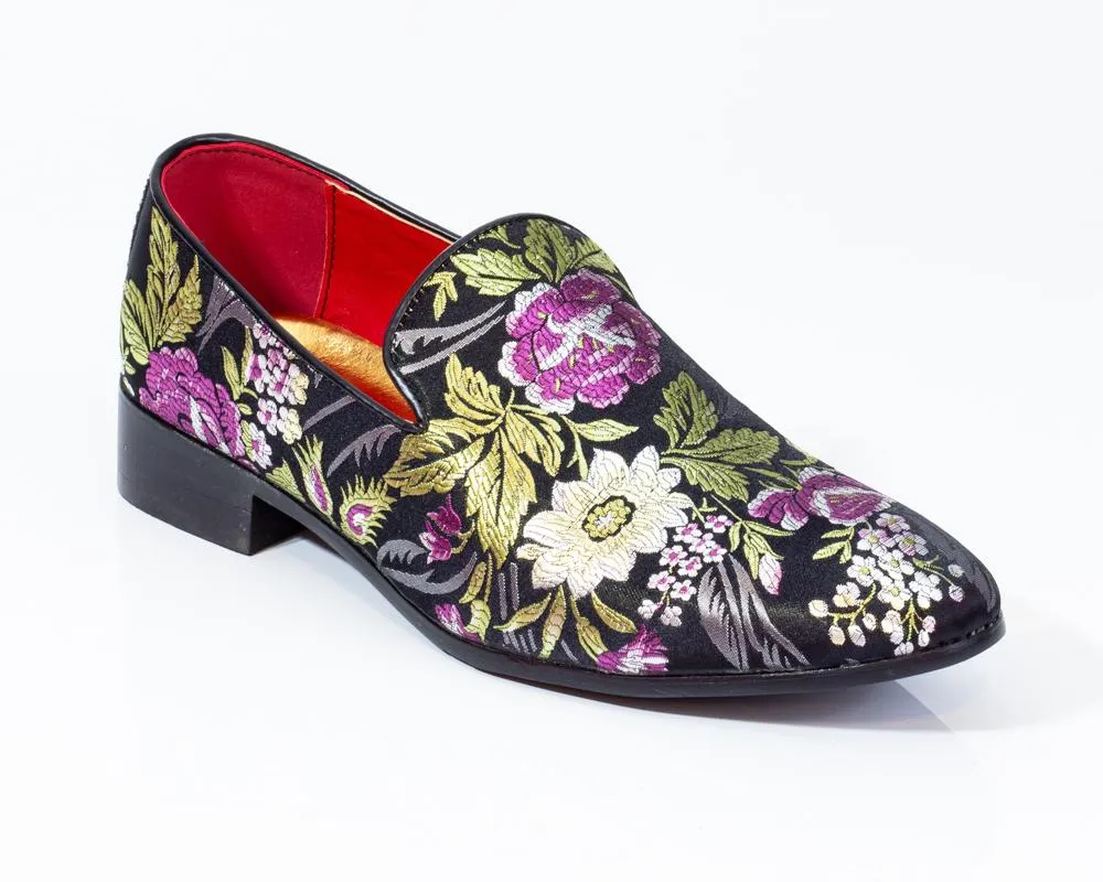 Premium Black Multicolor Loafers for men designer slip on casual / dress shoes – Luxury Leather