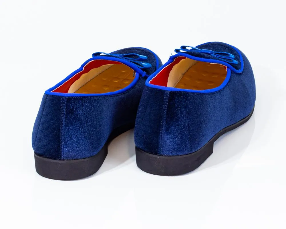 Premium Blue Loafers for men designer slip on casual / dress shoes – Luxury Leather