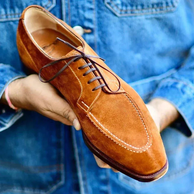 Prestige Suede Oxford Shoes Casual