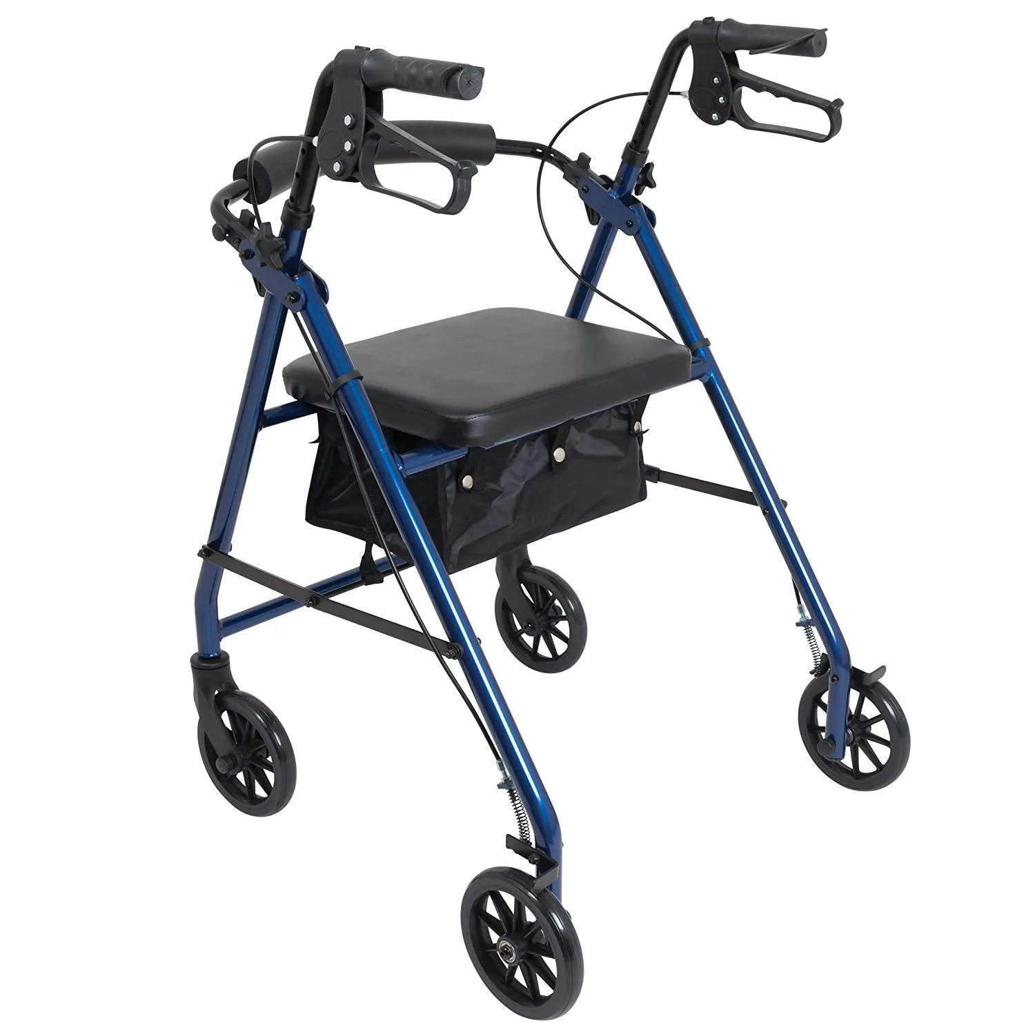 ProBasics Aluminum Rollator with 6” Wheels, Blue (1EA)