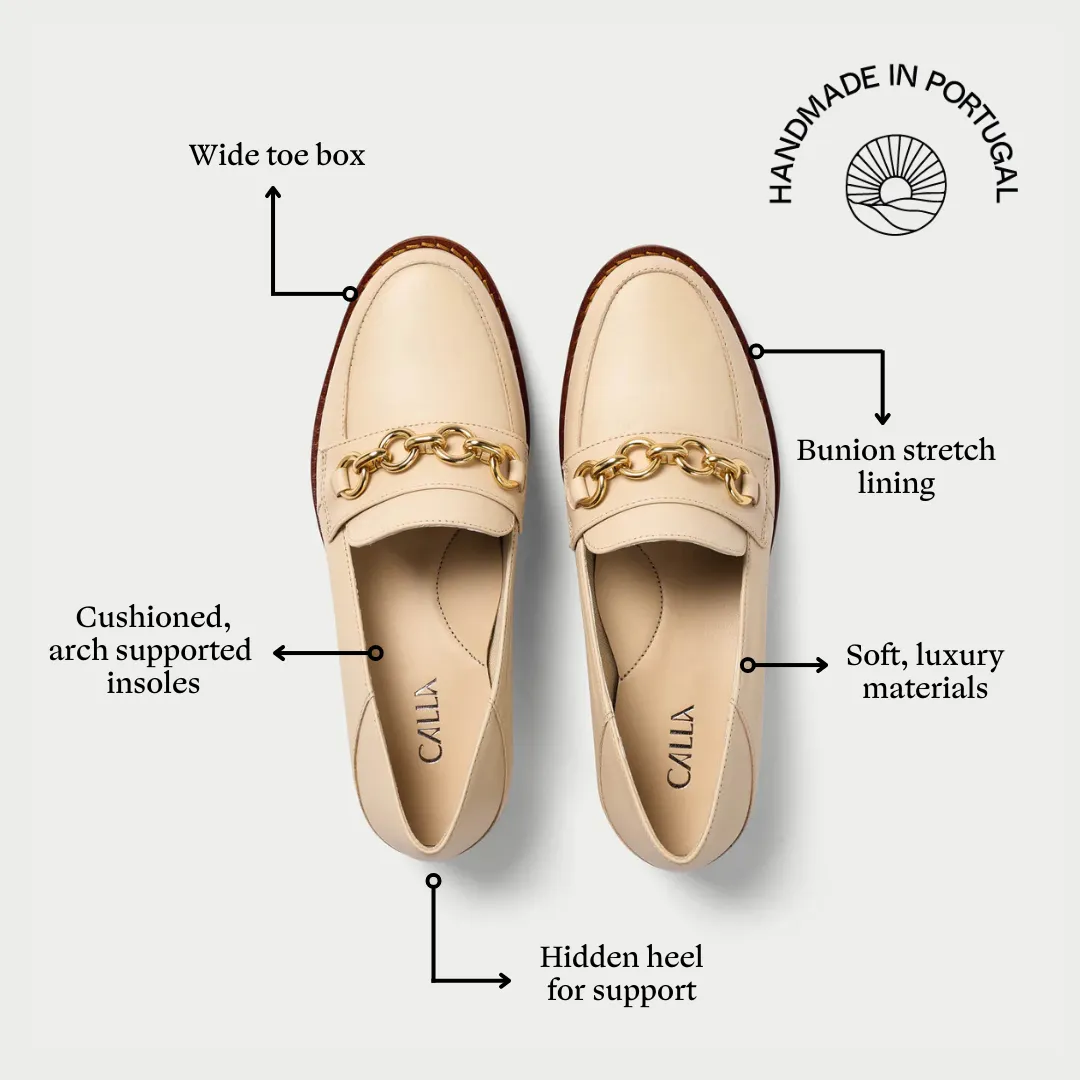 Rebecca - Neutral Leather
