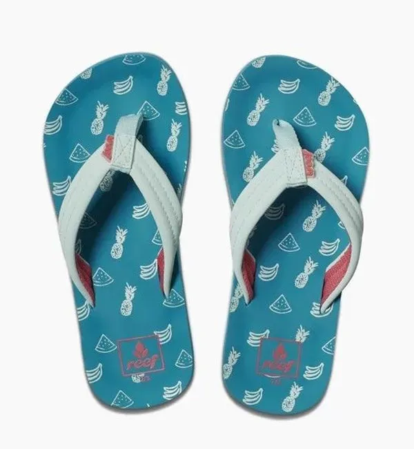 Reef Girls Ahi Flip Flops  - Fruits