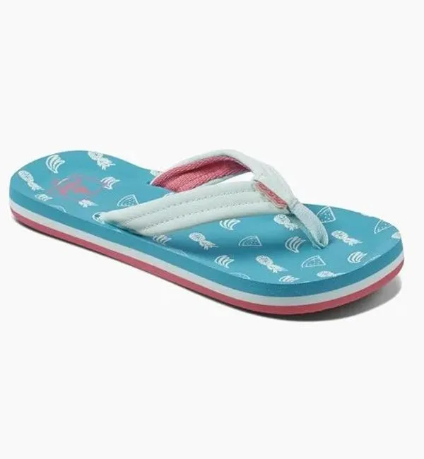 Reef Girls Ahi Flip Flops  - Fruits