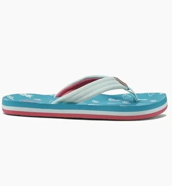 Reef Girls Ahi Flip Flops  - Fruits