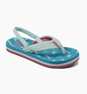 Reef Girls Little Ahi Flip Flops  - Fruits