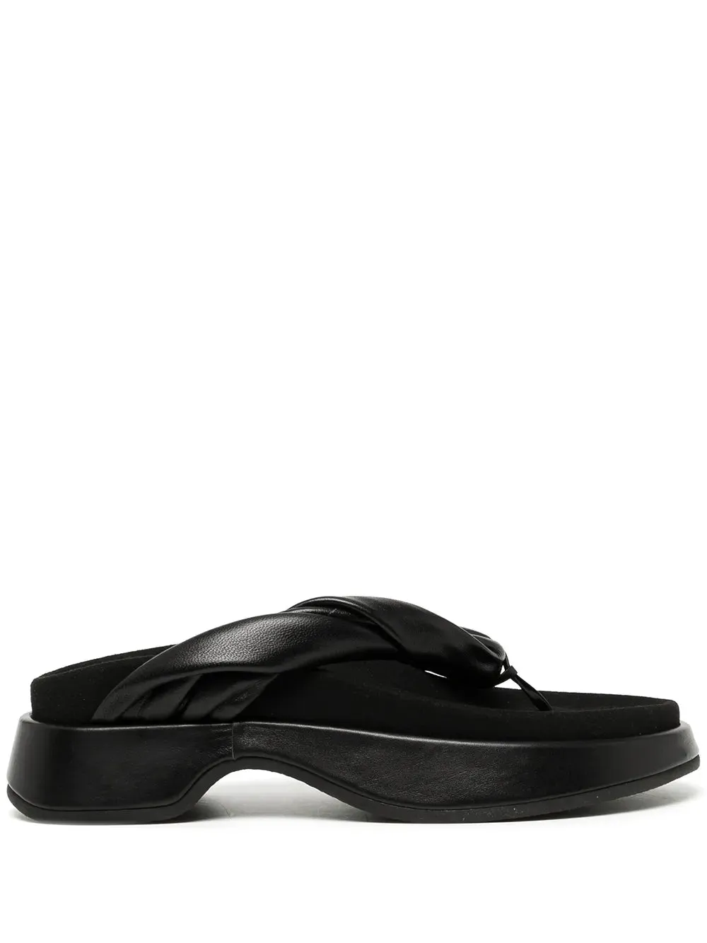 Reike Nen twist-strap platform flip flops