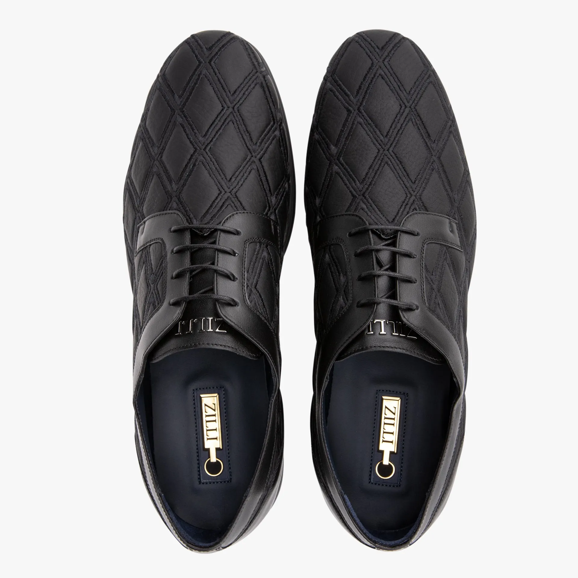 Rhombus Quilted Derbies