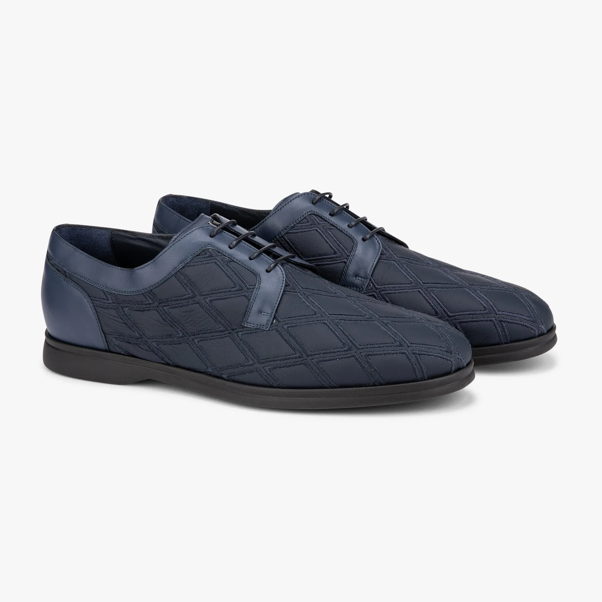 Rhombus Quilted Derbies