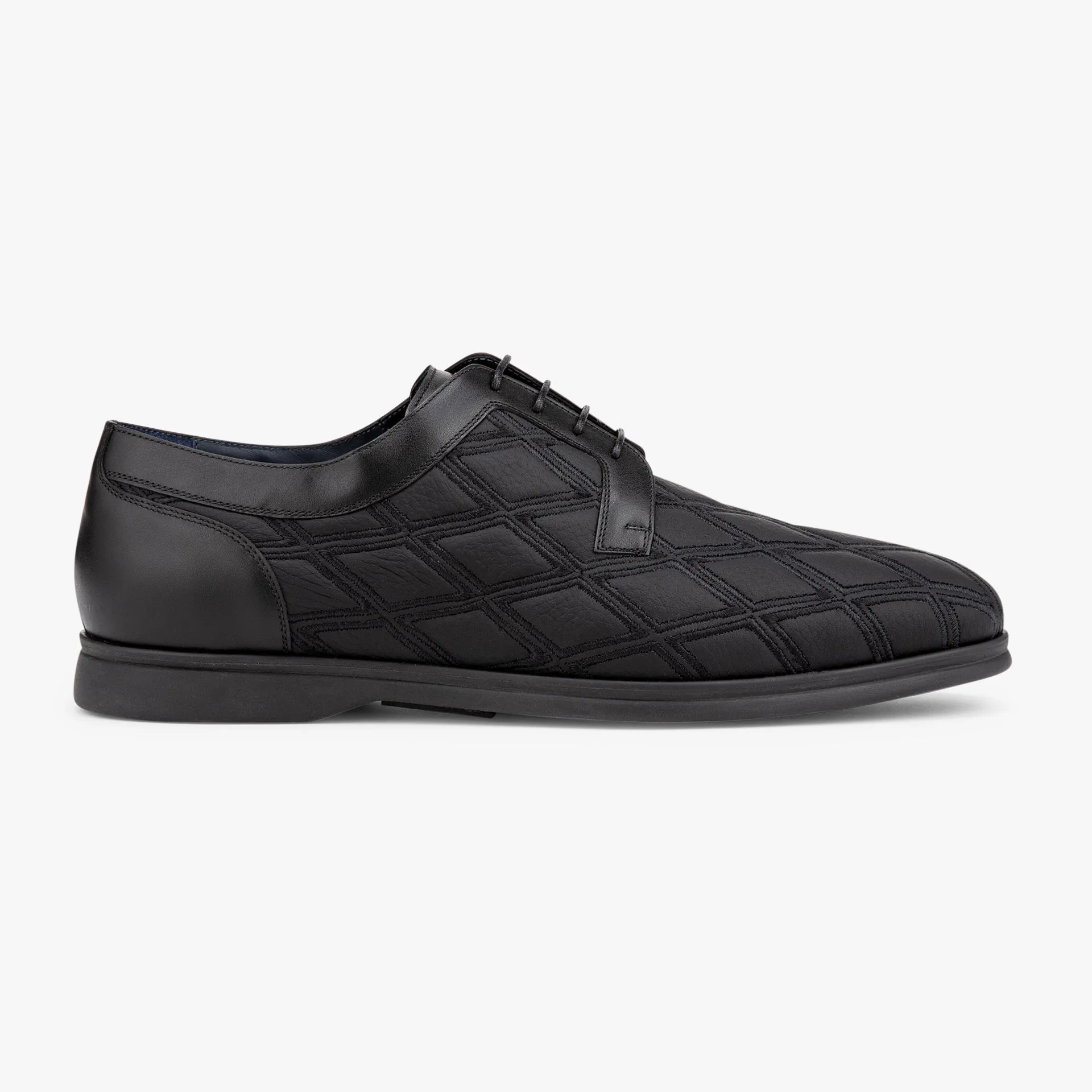 Rhombus Quilted Derbies