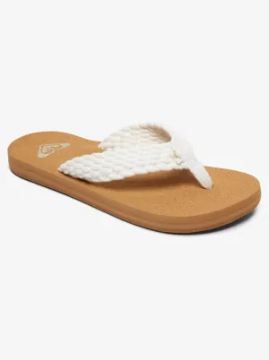 Roxy Girls Porto Sandals - Cream