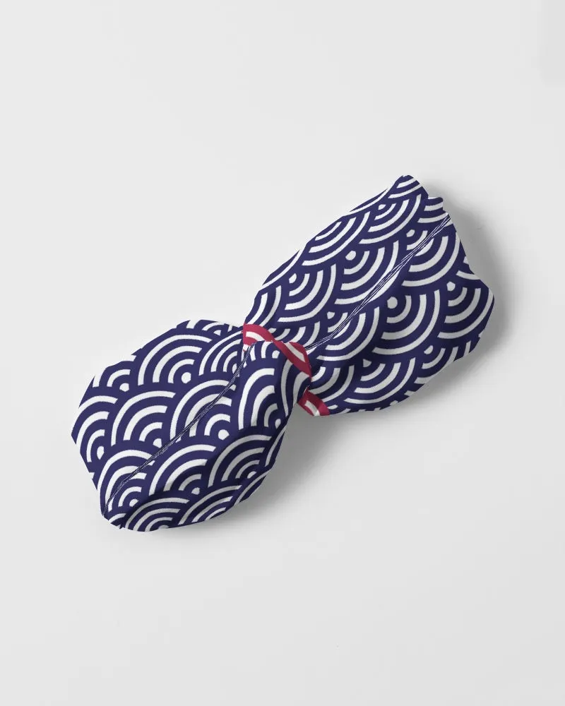 Sakura Twist Knot Headband Set