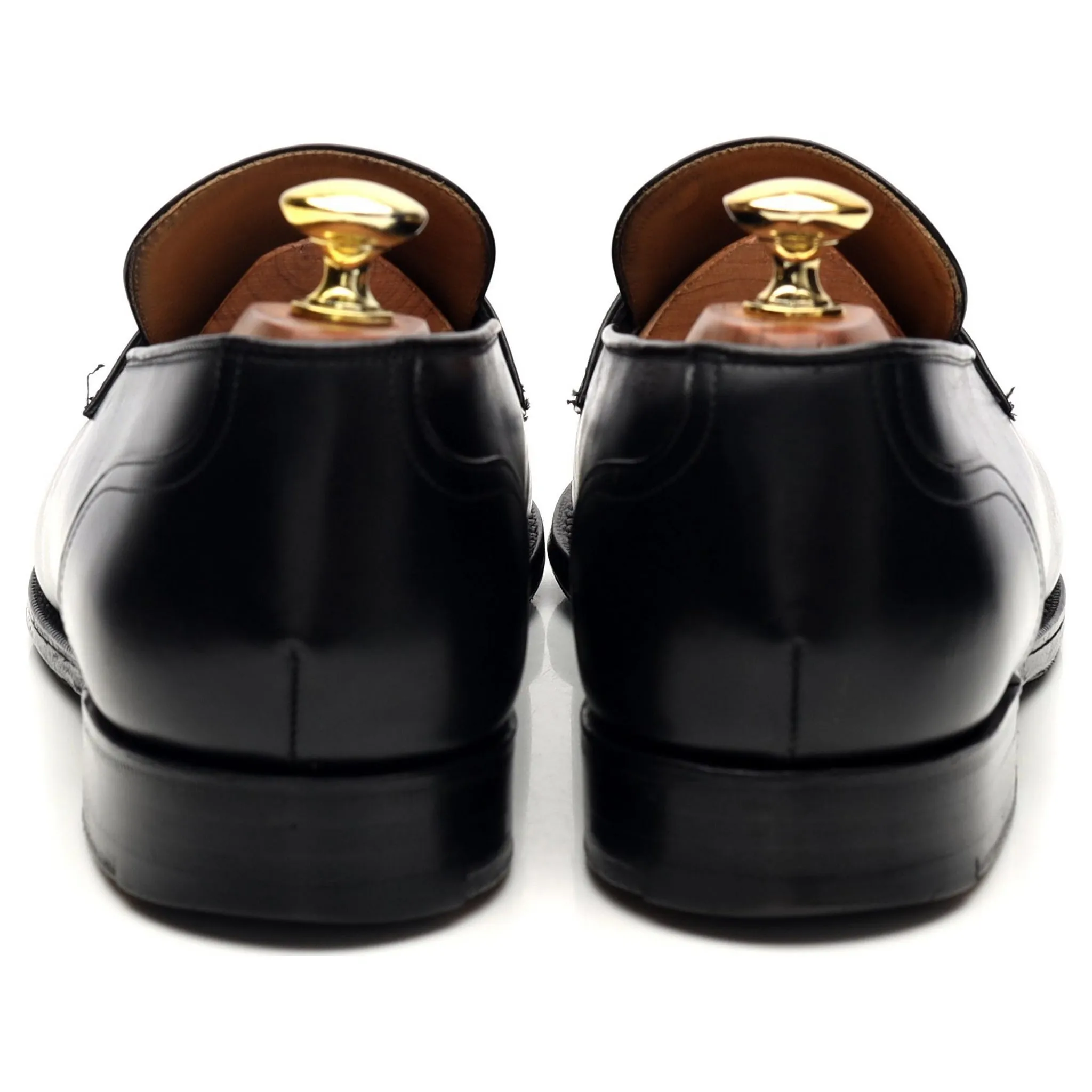 'Salisbury' Black Leather Loafer UK 8.5 F