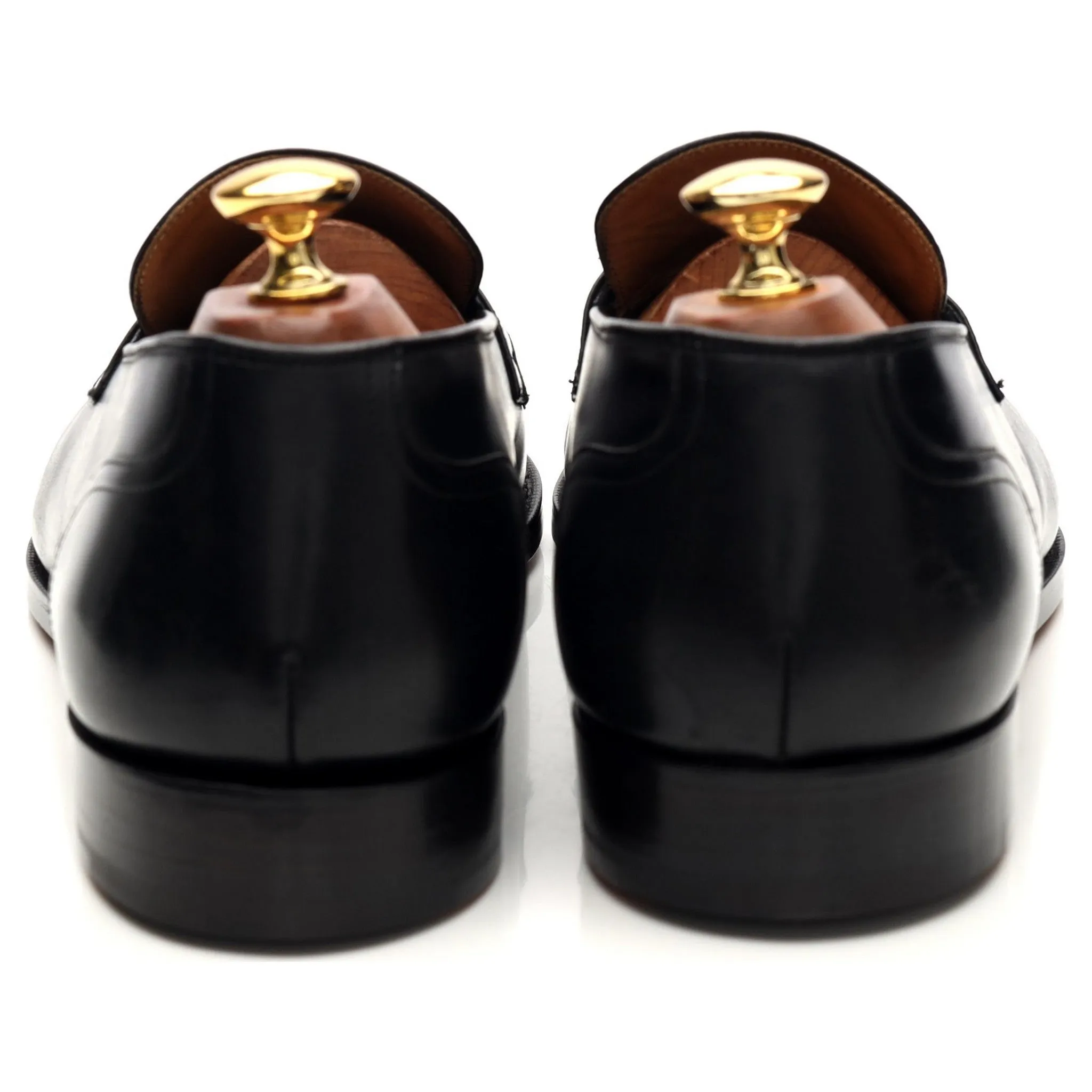 'Salisbury' Black Leather Loafer UK 9.5 F