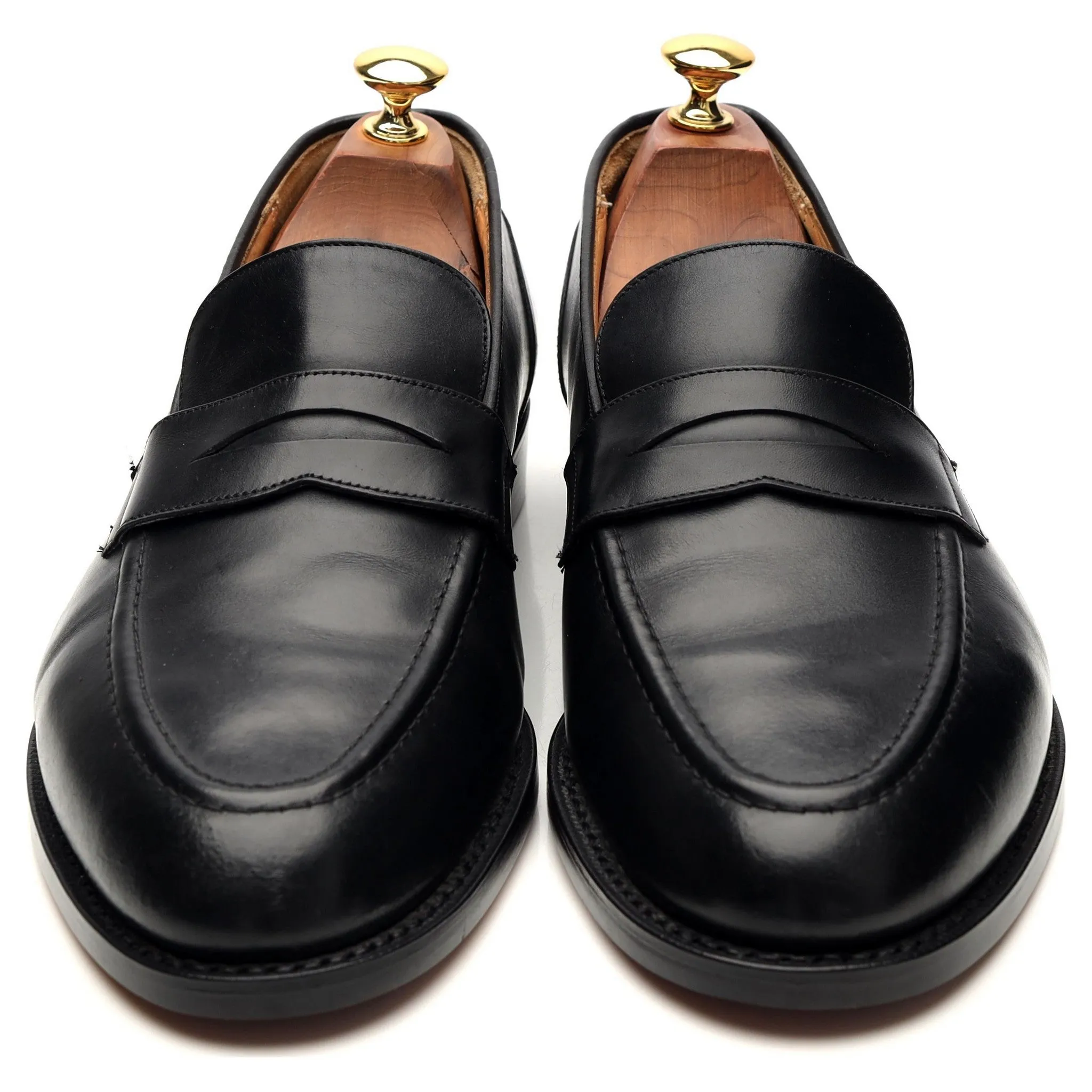 'Salisbury' Black Leather Loafer UK 9.5 F
