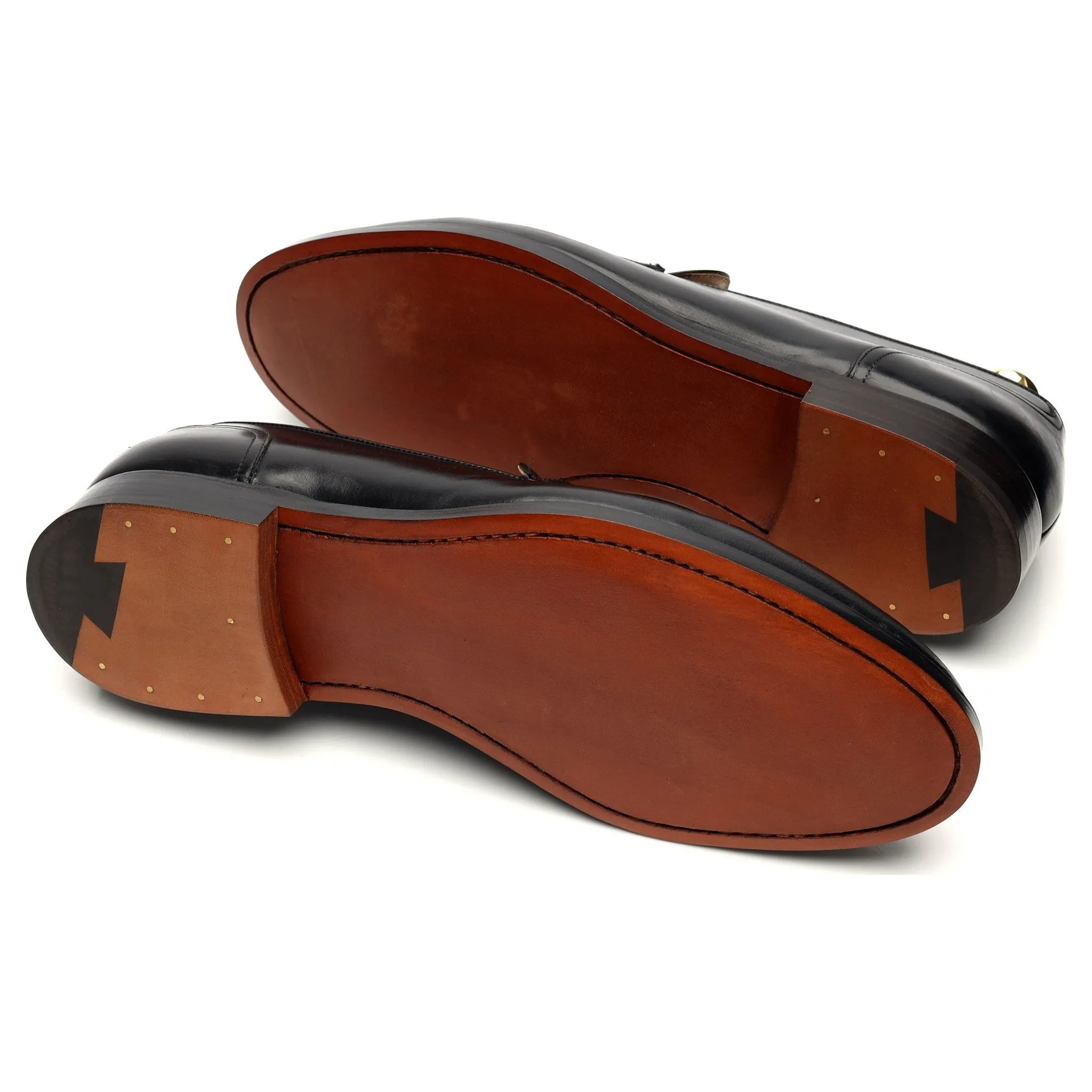 'Salisbury' Black Leather Loafer UK 9.5 F