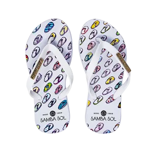 Samba Sol Kid's YoungArts Collection Flip Flops - Isabela Dos Santos