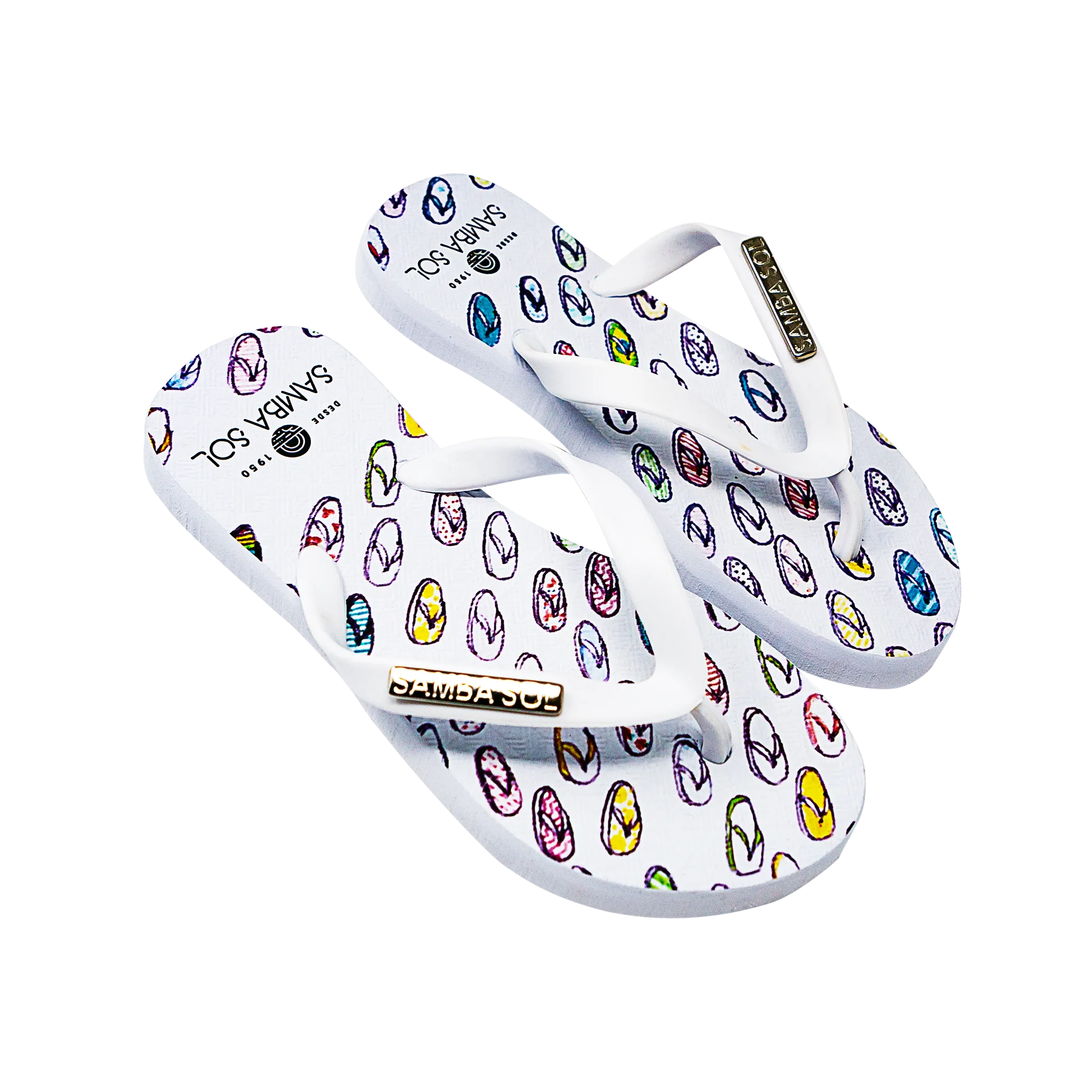 Samba Sol Kid's YoungArts Collection Flip Flops - Isabela Dos Santos