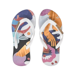 Samba Sol Kid's YoungArts Collection Flip Flops - Nadia Wolff