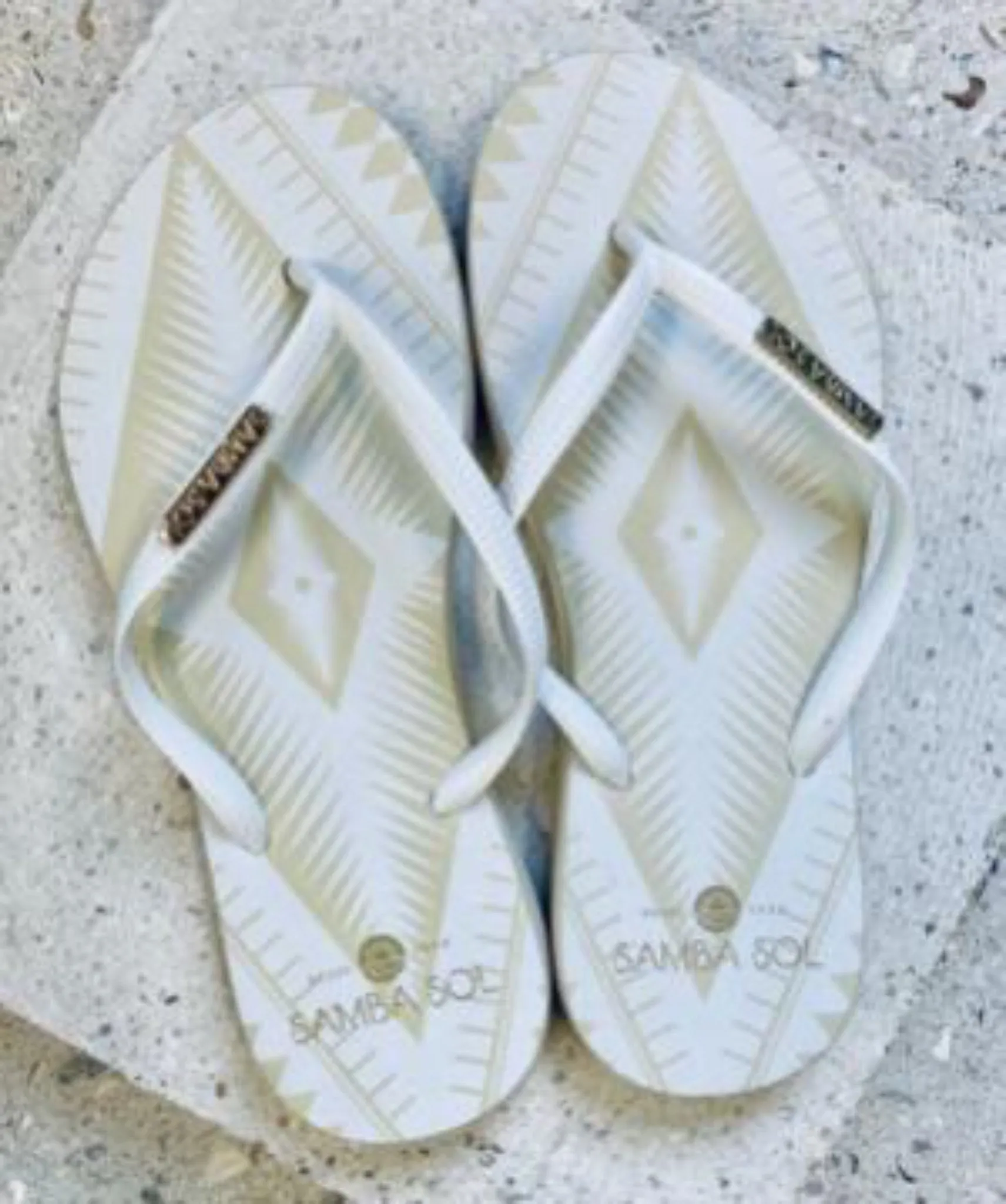 Samba Sol Women’s Fashion Collection Flip Flops - Navajo