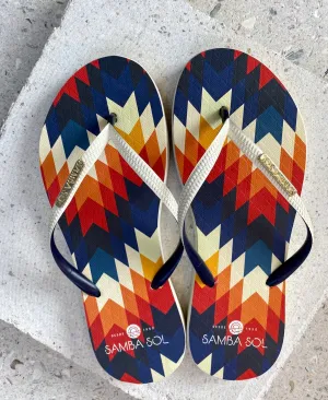 Samba Sol Women’s Fashion Collection Flip Flops - Phoenix