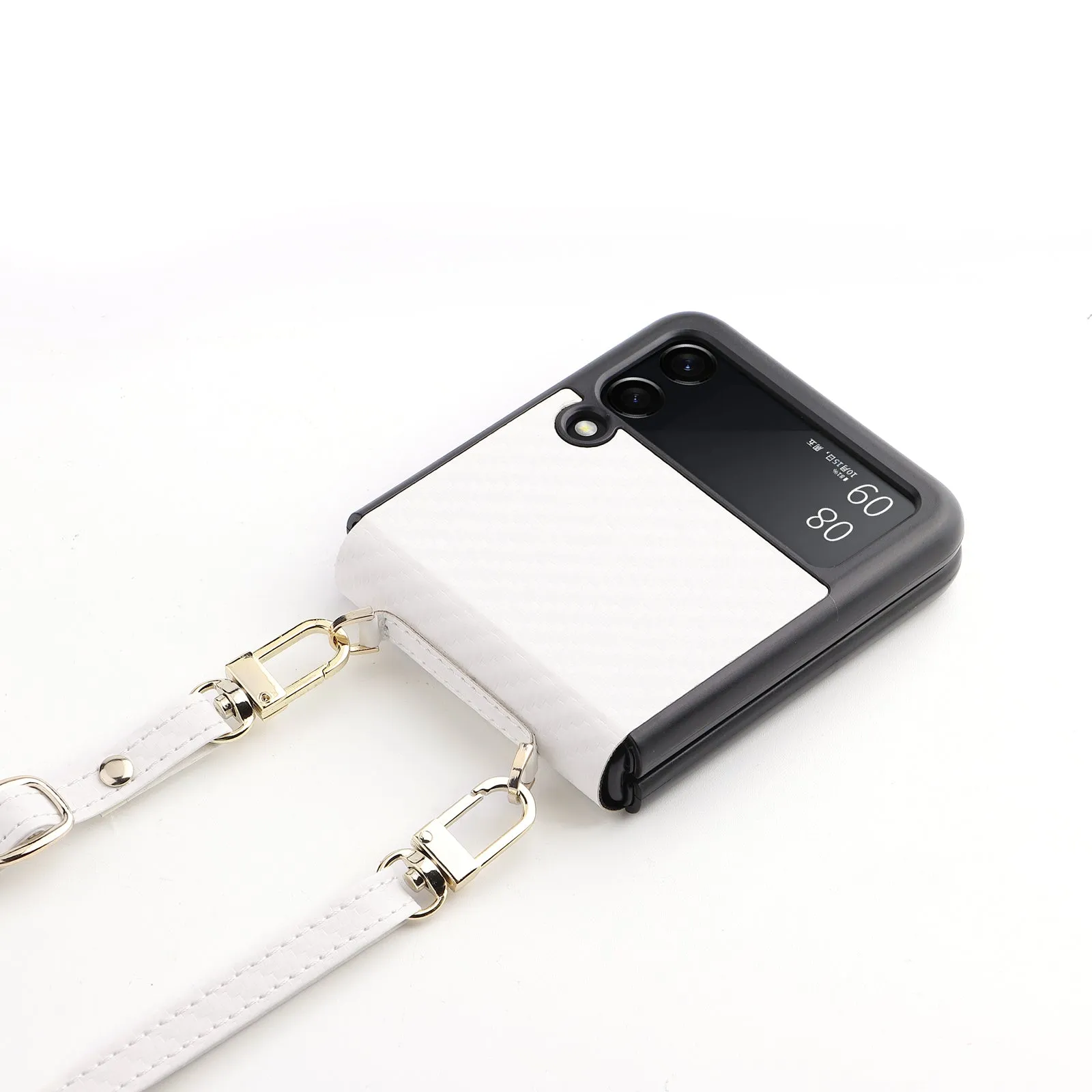 samsung Z Flip3 5g with lanyard Strap shell for Samsung Galaxy Z Flip 3 5G