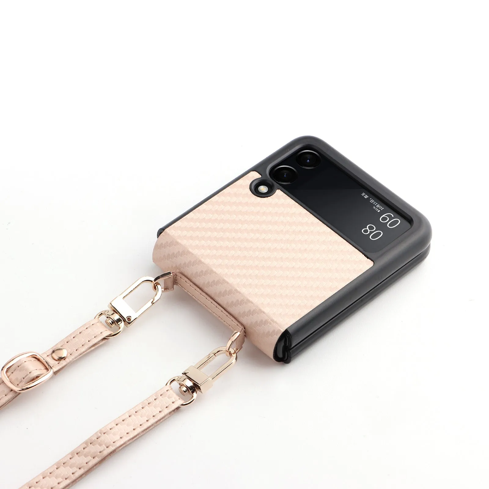 samsung Z Flip3 5g with lanyard Strap shell for Samsung Galaxy Z Flip 3 5G