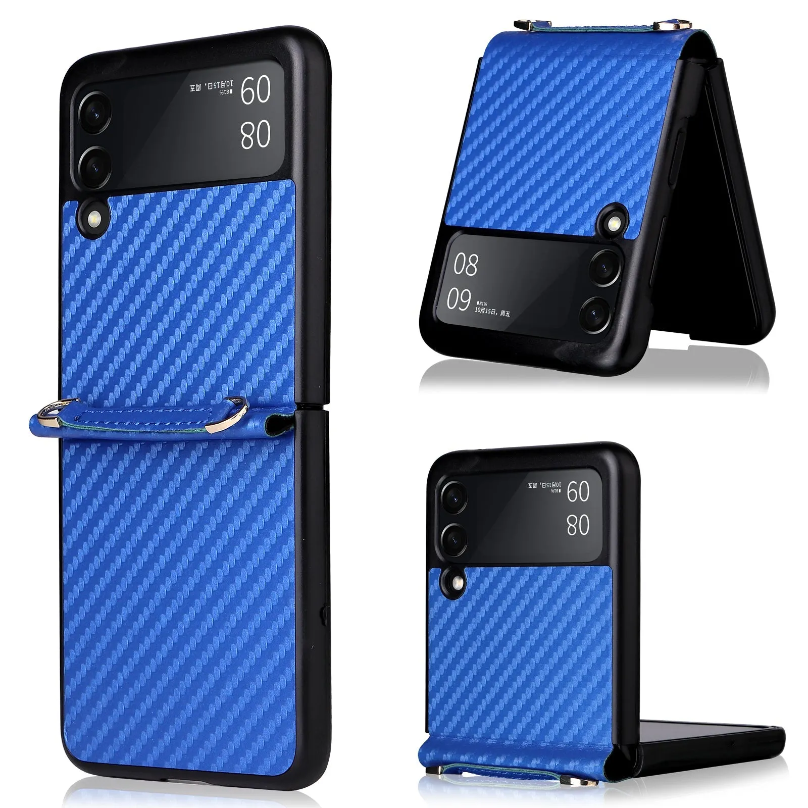 samsung Z Flip3 5g with lanyard Strap shell for Samsung Galaxy Z Flip 3 5G