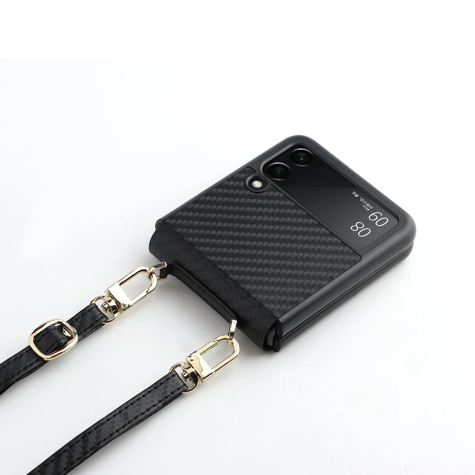 samsung Z Flip3 5g with lanyard Strap shell for Samsung Galaxy Z Flip 3 5G