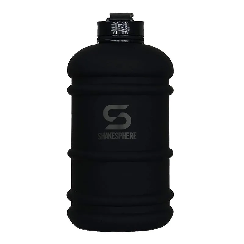 ShakeSphere Hydration Jug Matte Black/White Logo
