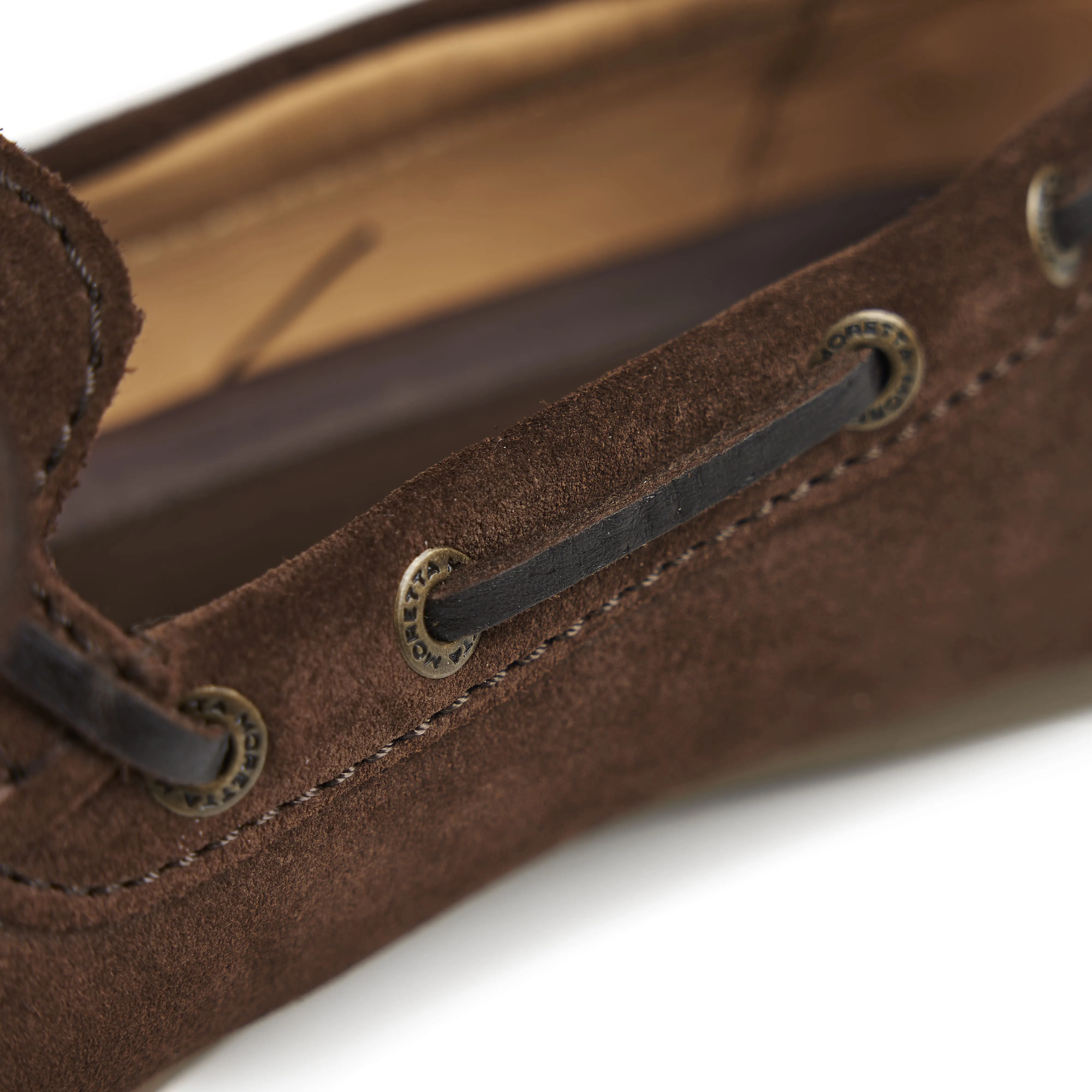 Shires Moretta Sofia Brown Moccasins