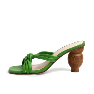 Simone Rope Mule (Green)