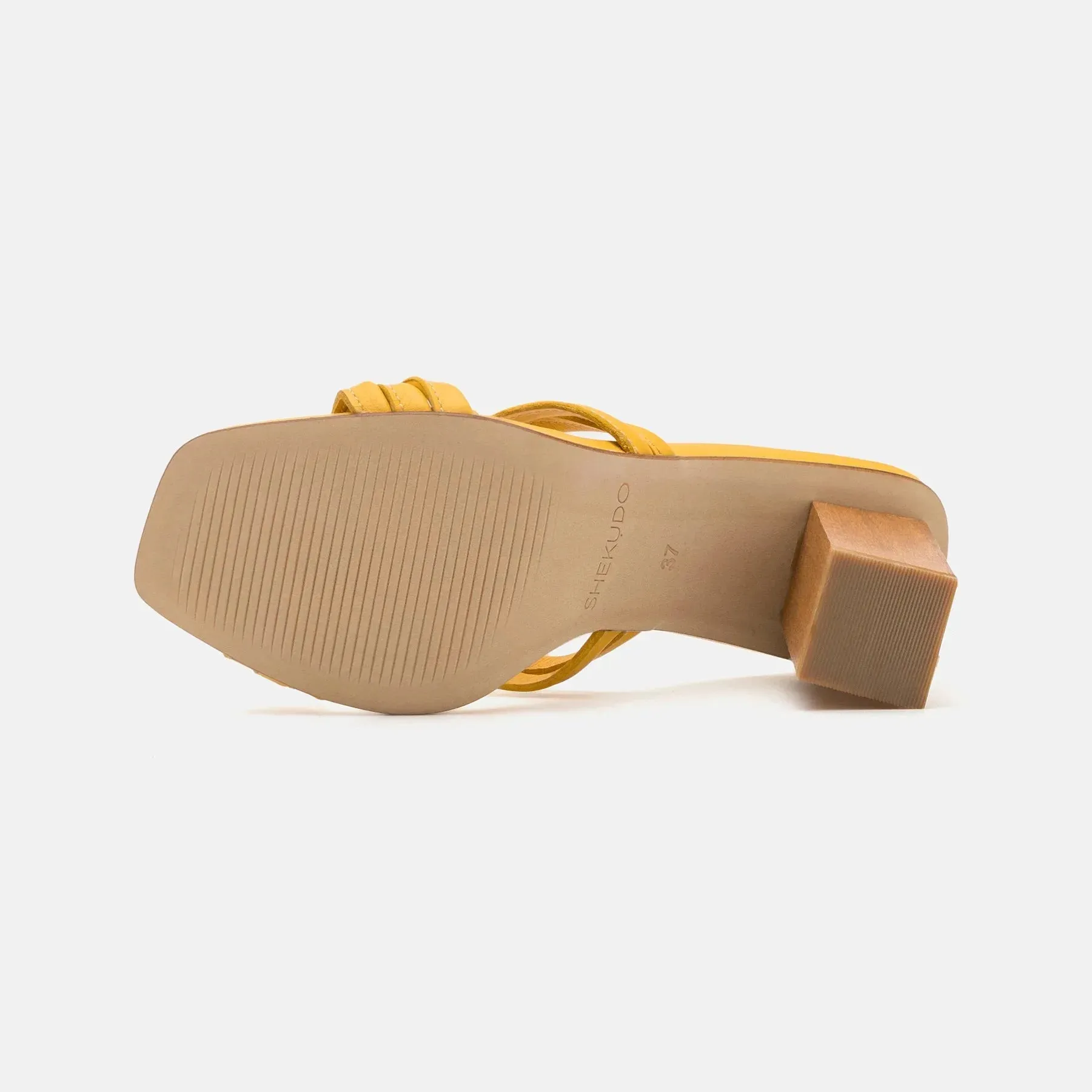 Simone Rope Mule (Yellow)