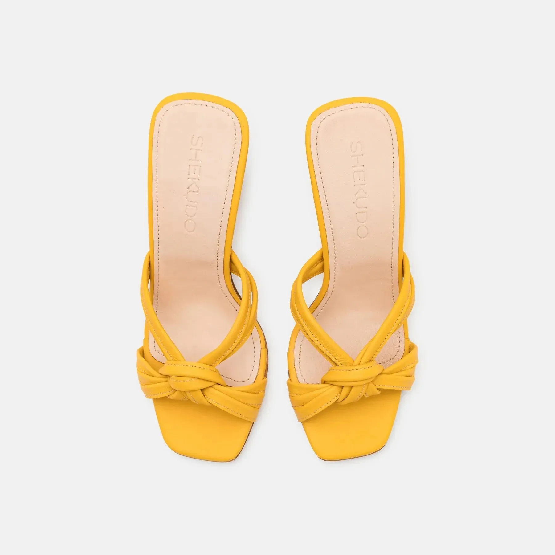 Simone Rope Mule (Yellow)