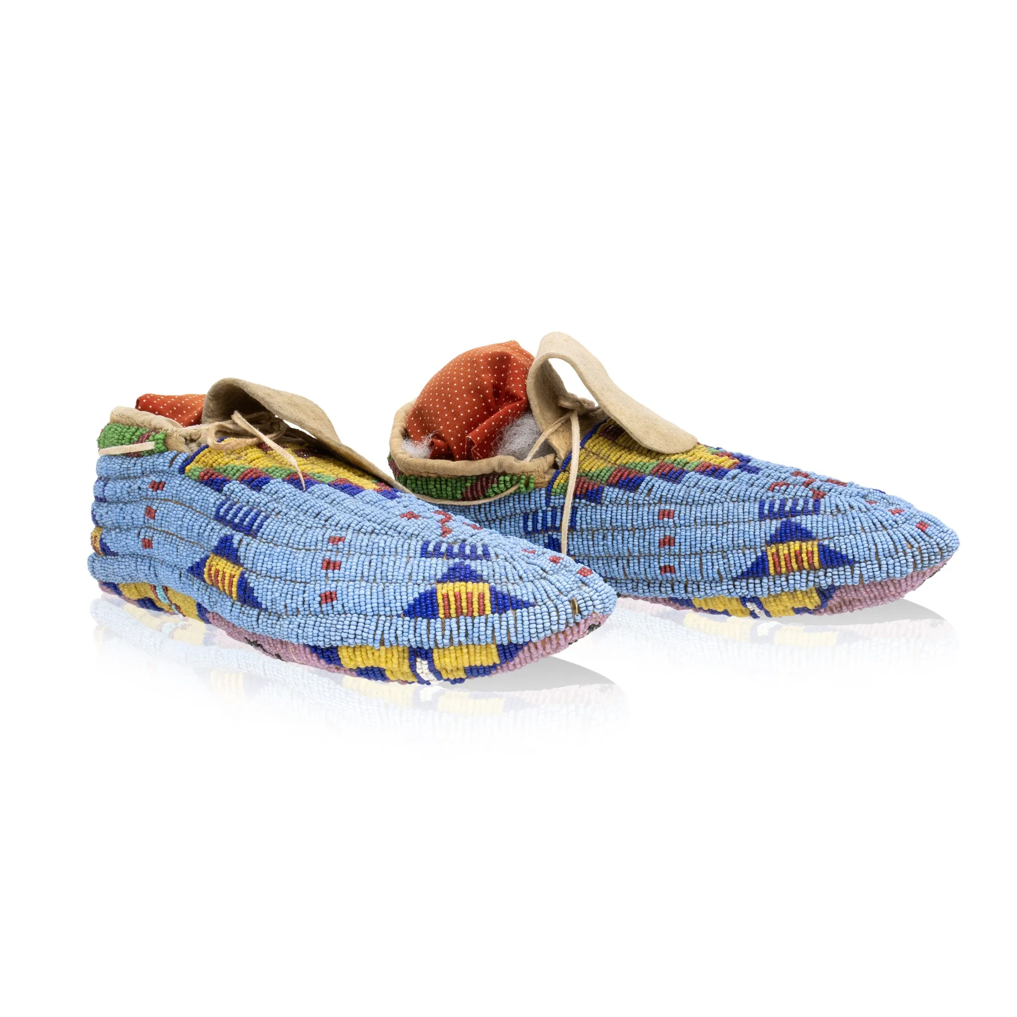 Sioux Beaded Moccasins