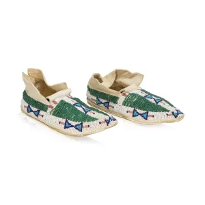 Sioux Child's Moccasins