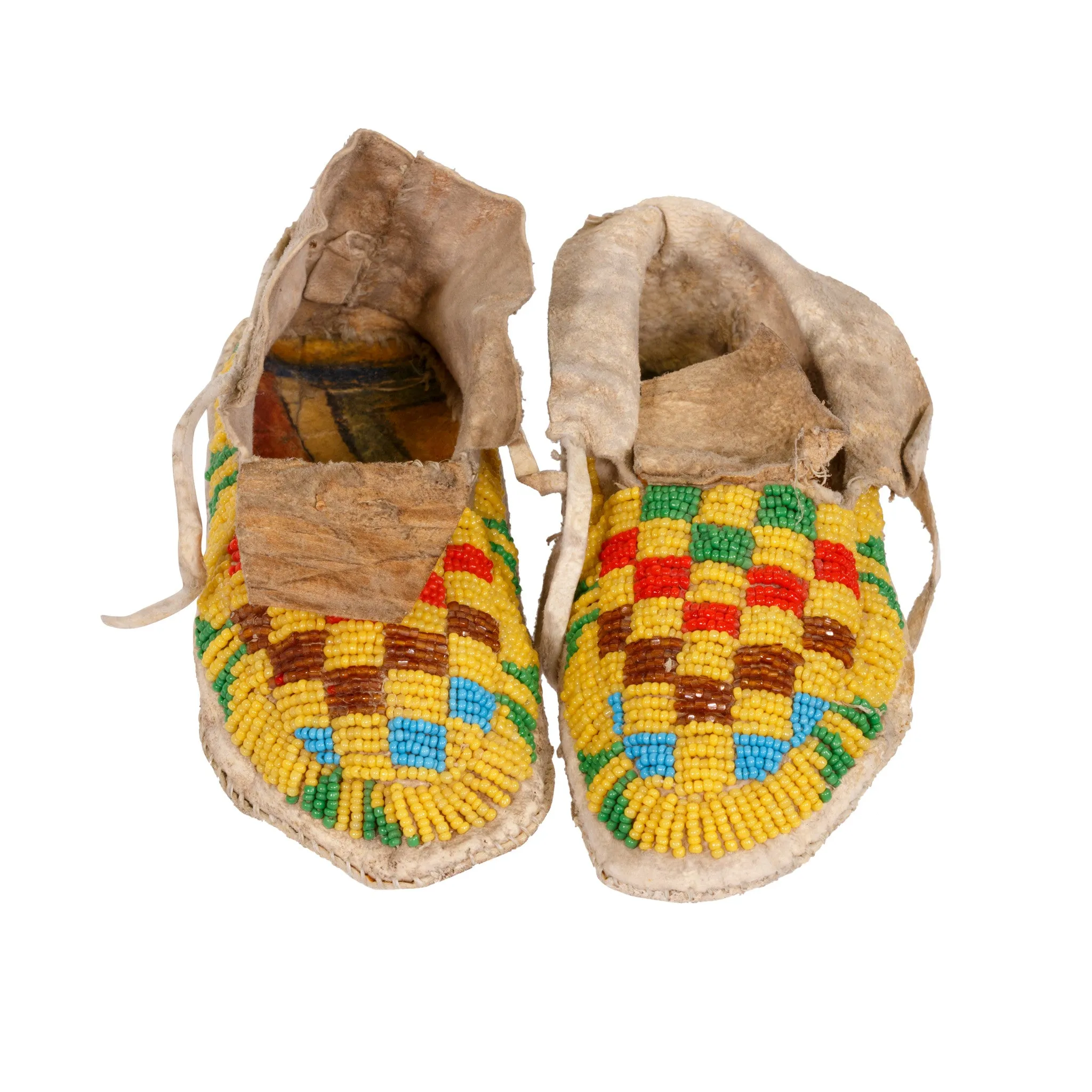 Sioux Child’s Moccasins