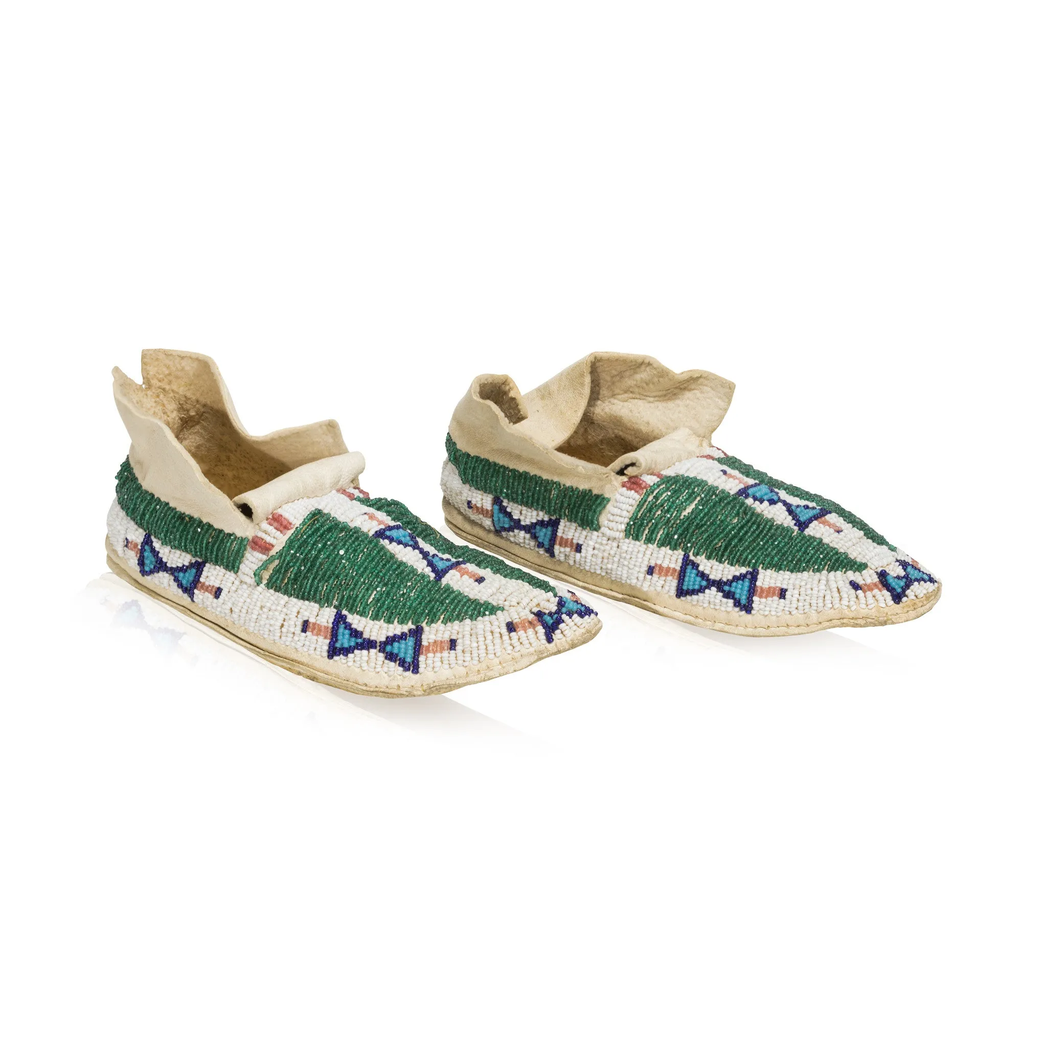 Sioux Child's Moccasins