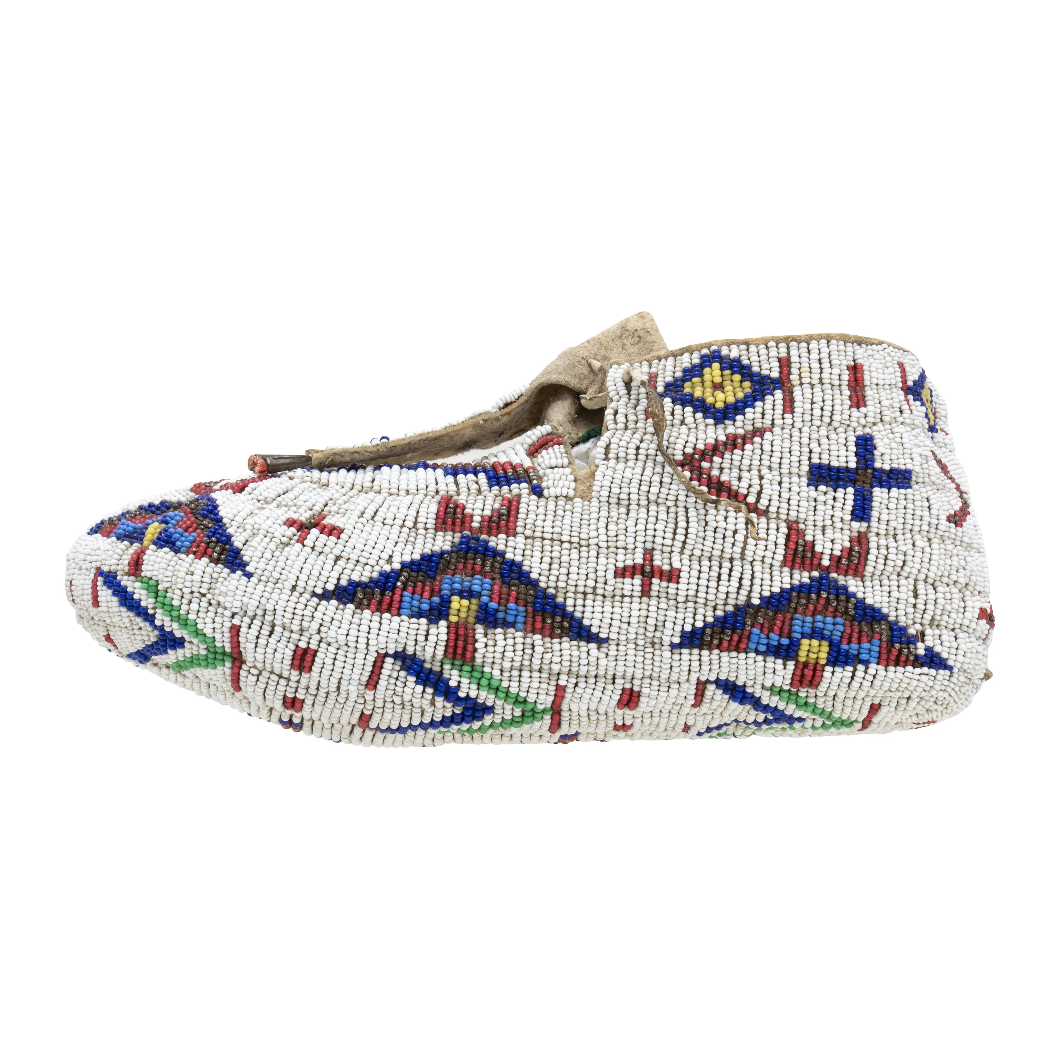Sioux Fully Beaded Moccasins